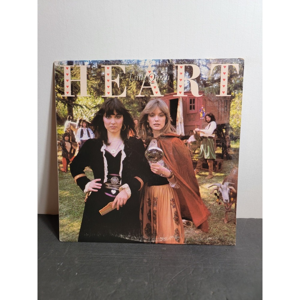 Heart Little Queen 1977 Vinyl Record Album Barracuda JR 34799 Classic Rock LP